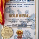 Medalia de aur – International Salon of Inventions and New Technologies 2018