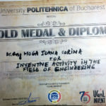 Medalia de aur – UGAL INVENT