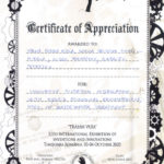 Certificat de Apreciere – Iustin Capră, 2025